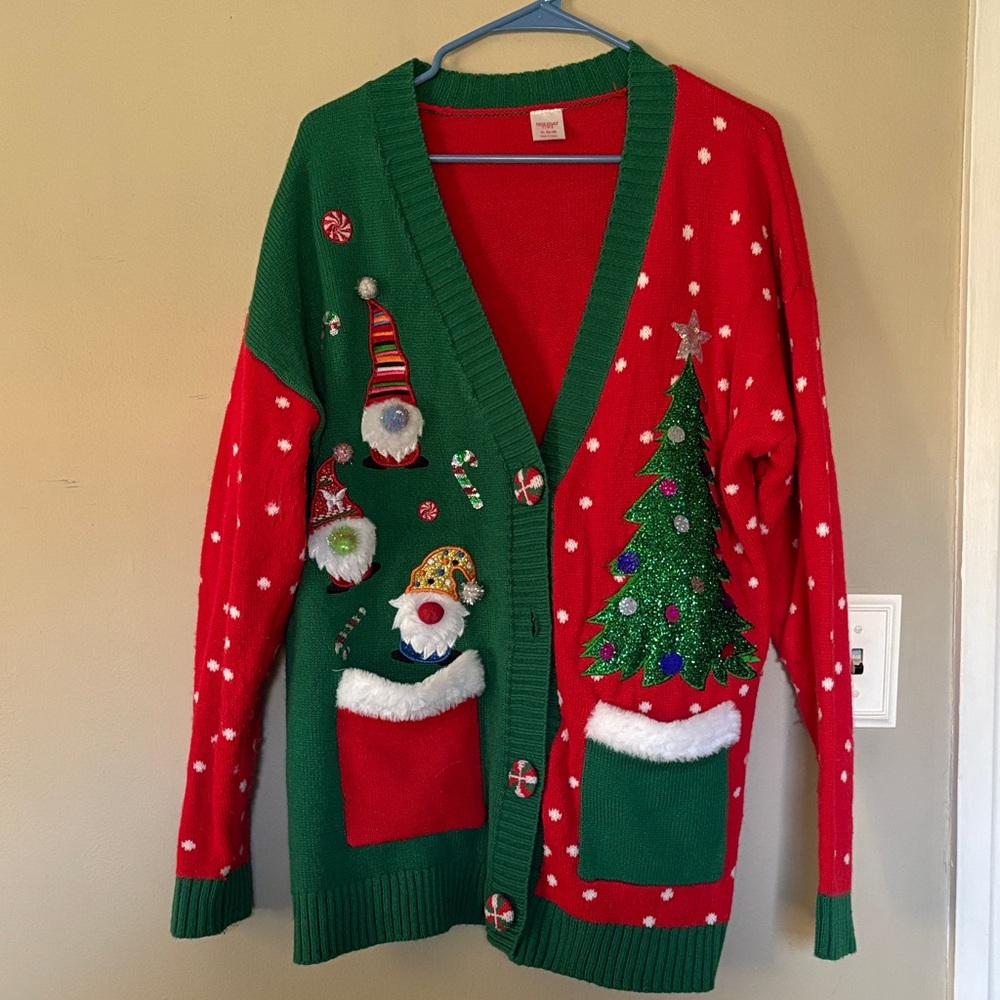 XL Christmas Cardigan